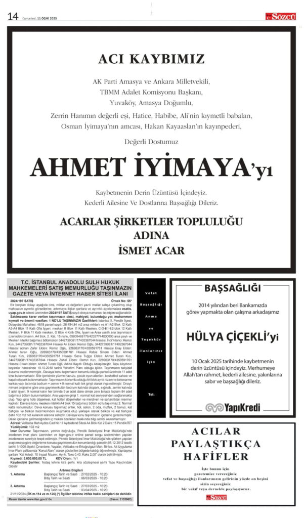11 Ocak Vefat2