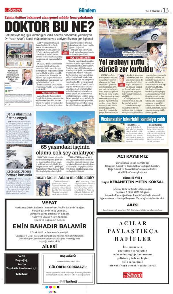7 Ocak Vefat