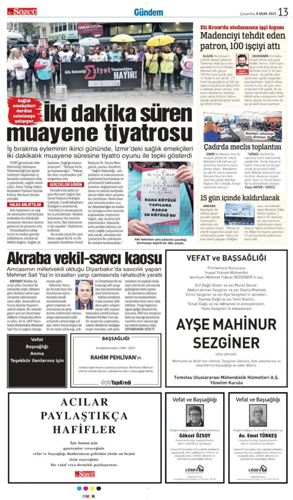 8 Ocak Vefat