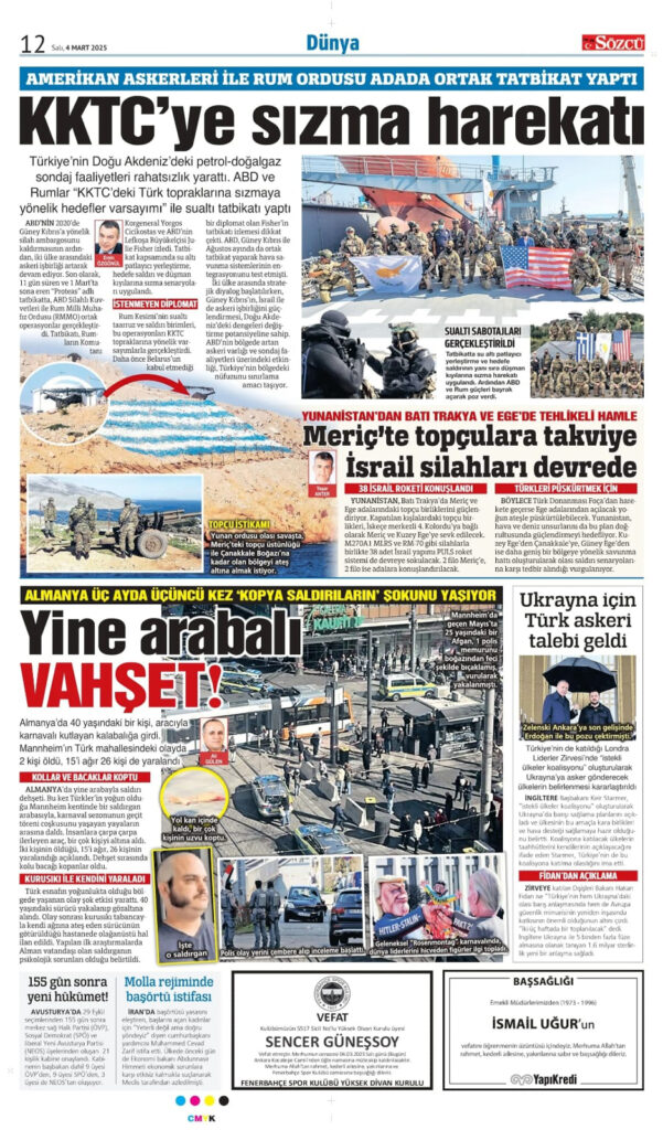 4 Mart Vefat