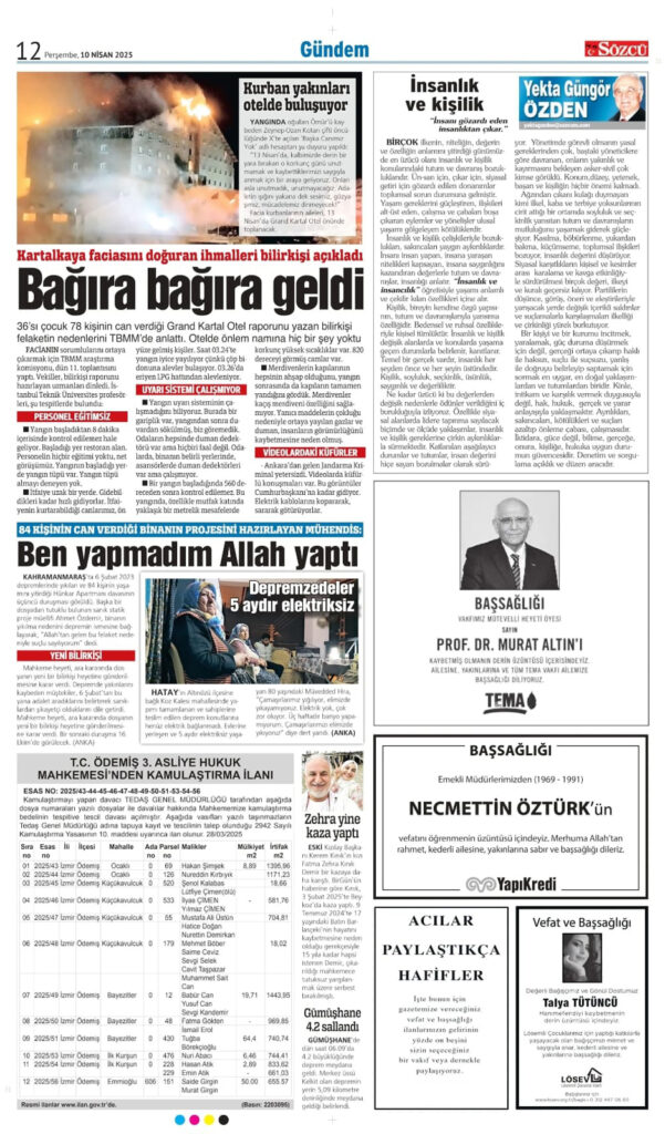 10 Nisan İlanları
