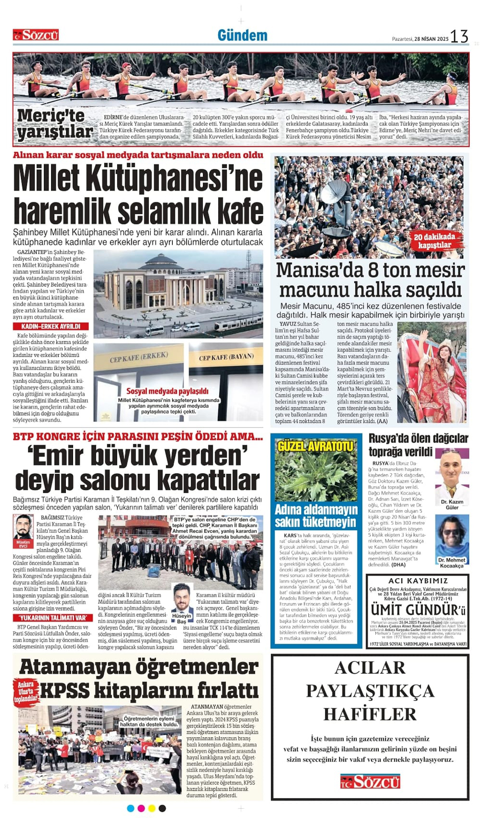 28 Nisan İlanları