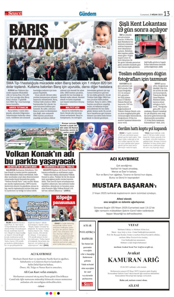 5 Nisan İlanları