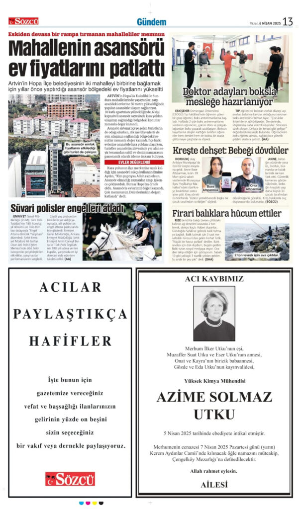 6 Nisan İlanları