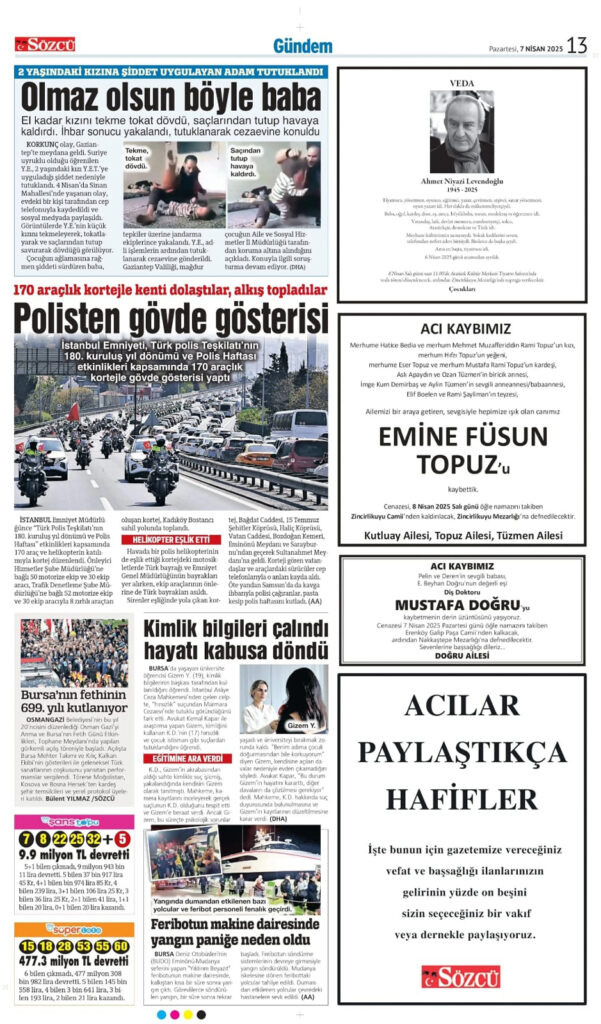 7 Nisan İlanları