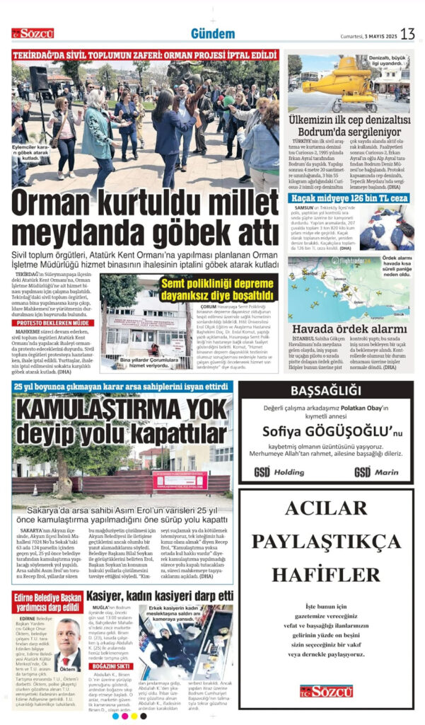 3 Mayıs İlanları