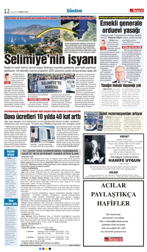 5 Mayıs İlanları