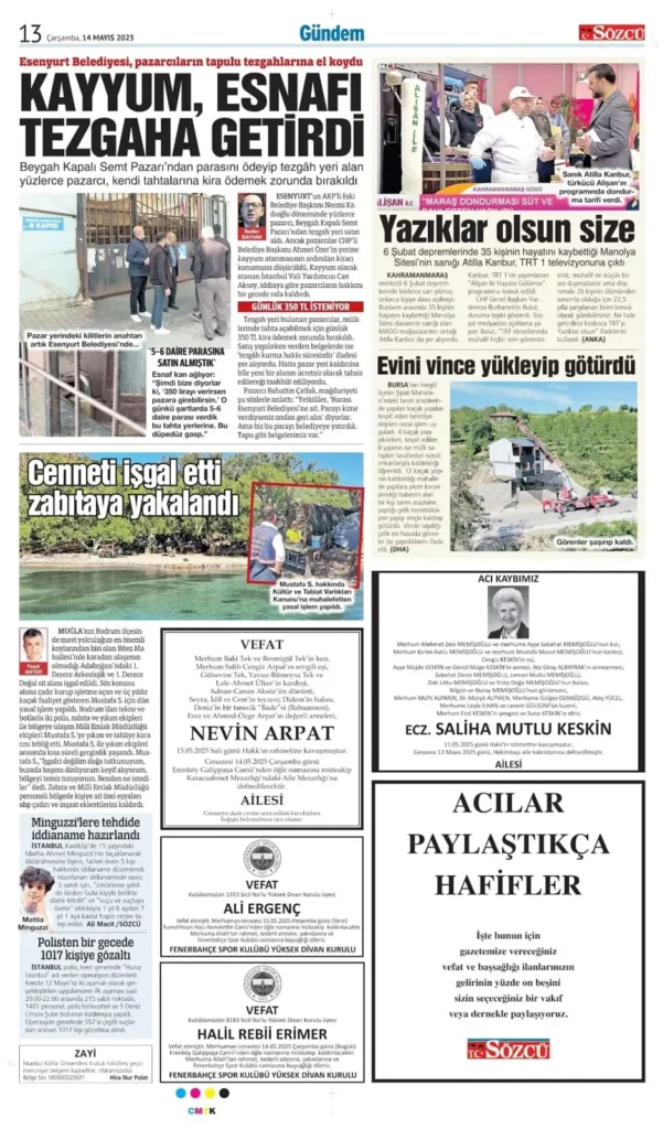 14 Mayıs İlanları