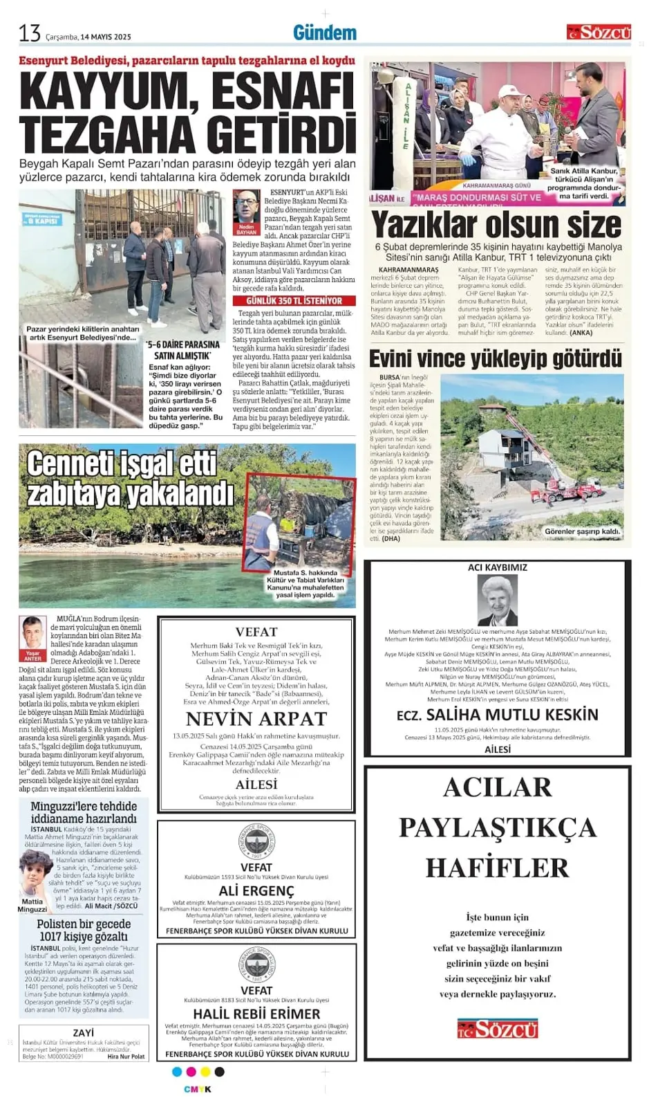 14 Mayıs İlanları