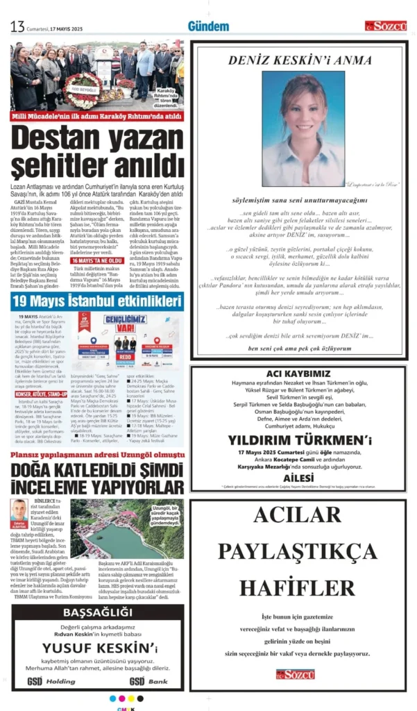 17 Mayıs İlanları