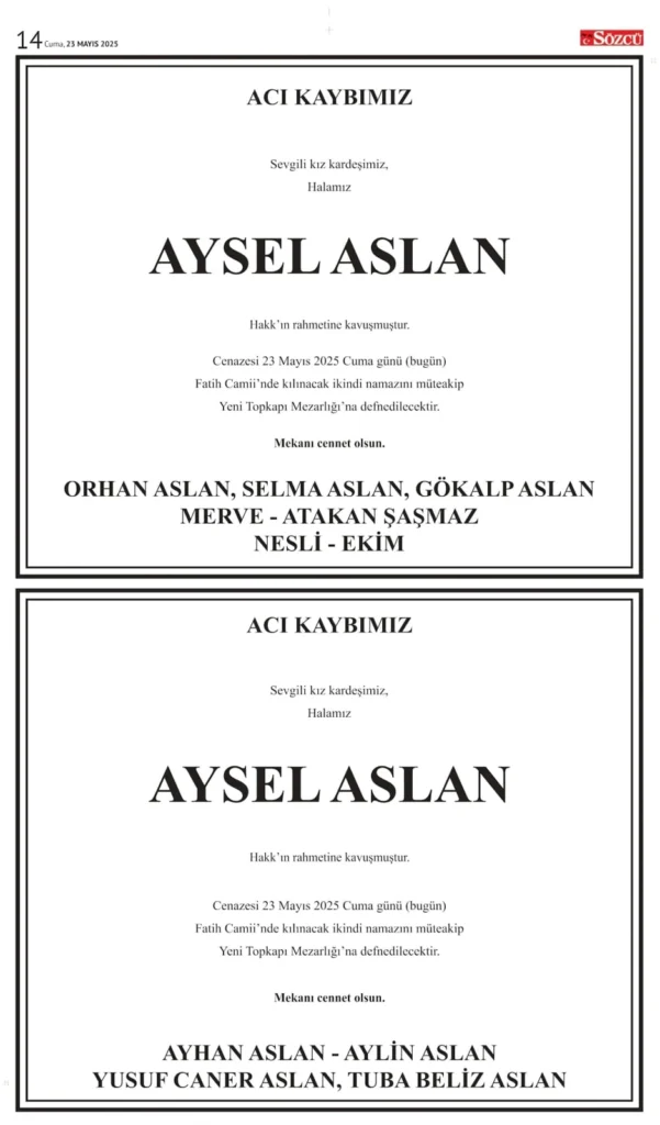23 Mayıs İlanları 2