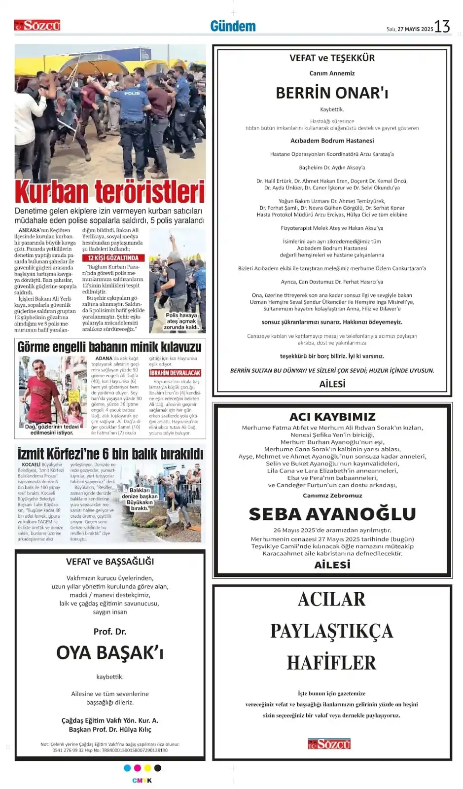 27 Mayıs İlanları