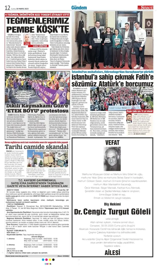 30 Mayıs İlanları 2