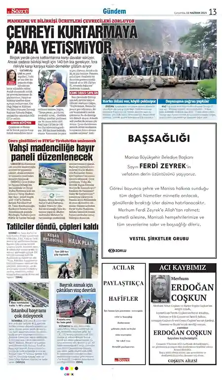 11 Haziran İlanları