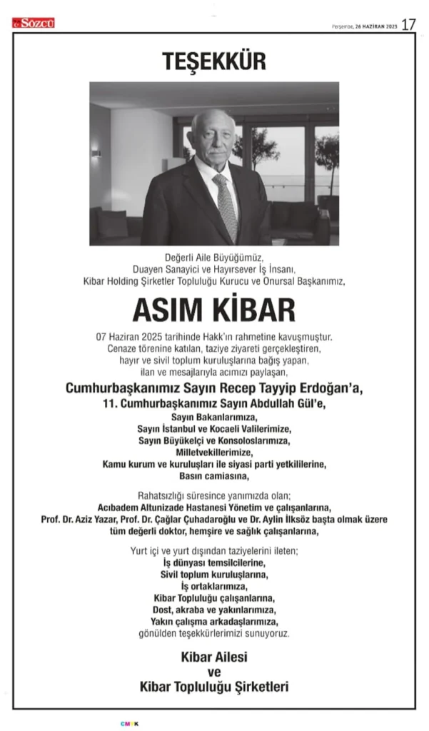26 Haziran İlanları 2