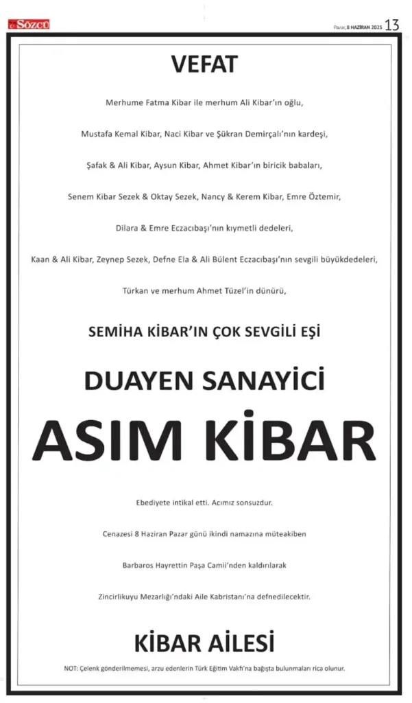 8 Haziran İlanları 2