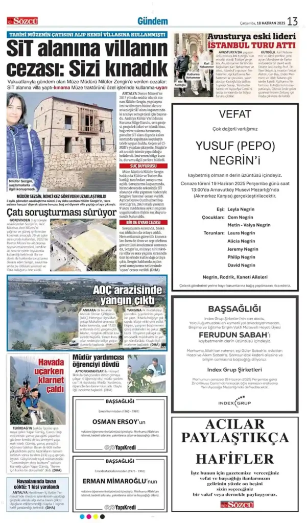 18 Haziran İlanları