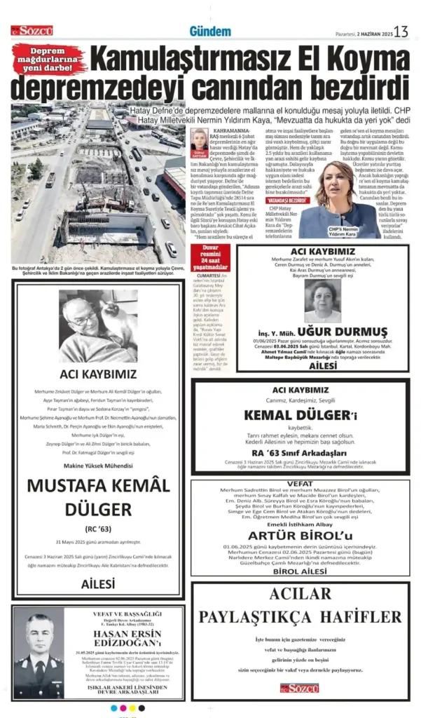 2 Haziran İlanları