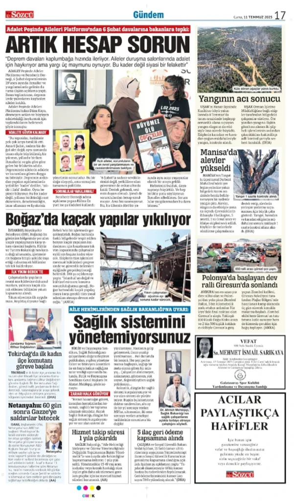 11 Temmuz İlanları
