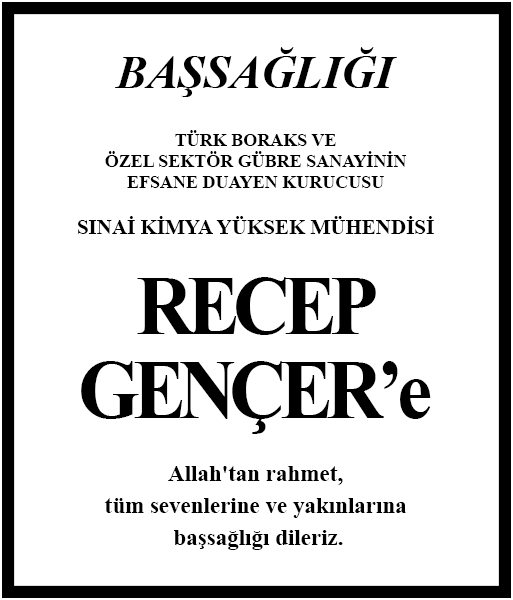 Recep Gençer