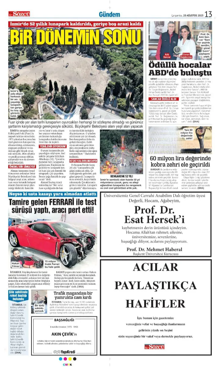 20 Ağustos 2025