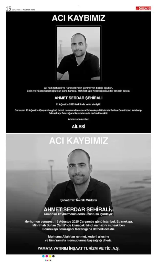 13 Ağustos İlanları 2