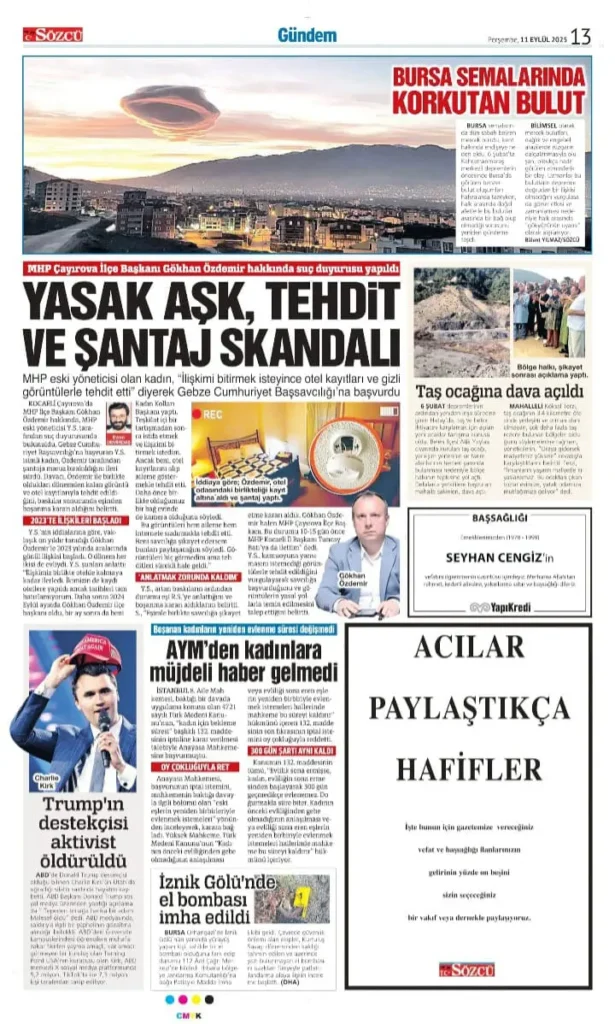 11 eylül ilanları