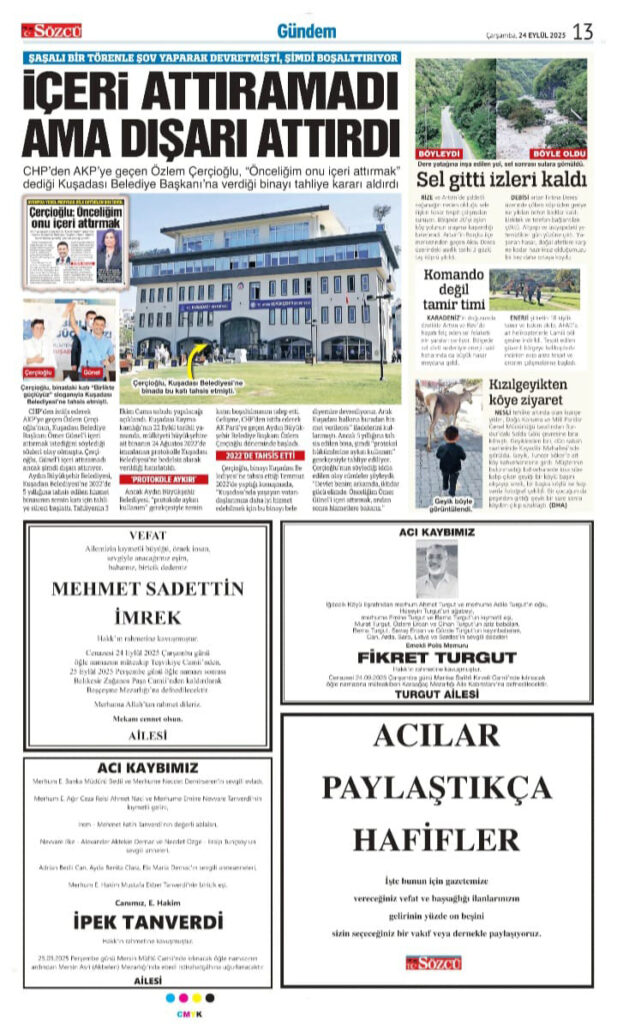 24 Eylül İlanları