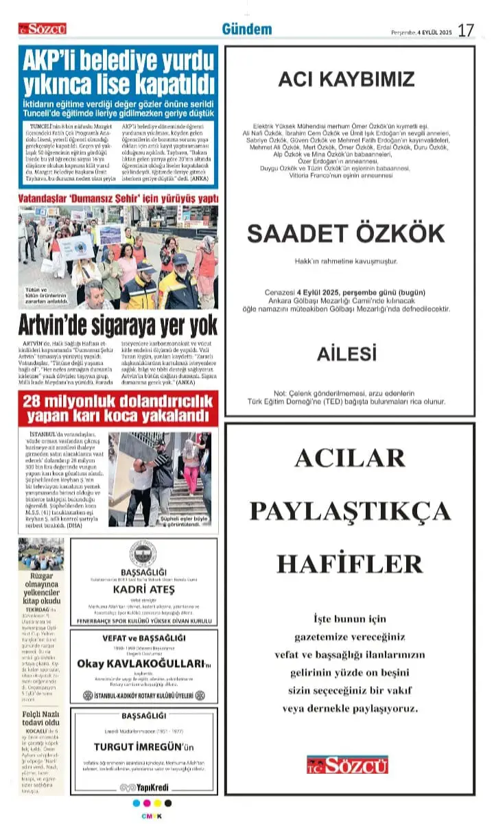4 Eylül İlanları