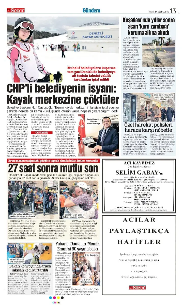 14 Eylül İlanları