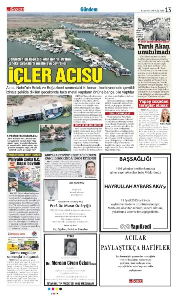 17 Eylül İlanları