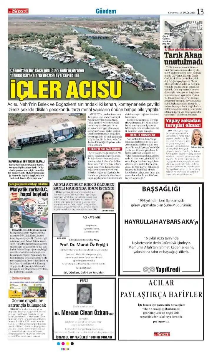 17 Eylül İlanları