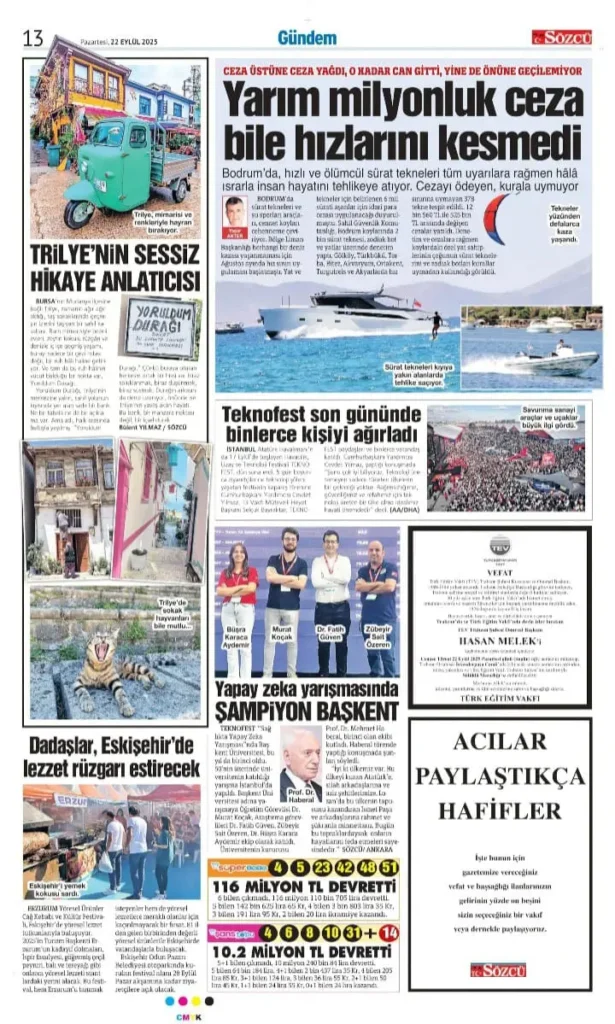 22 Eylül İlanları