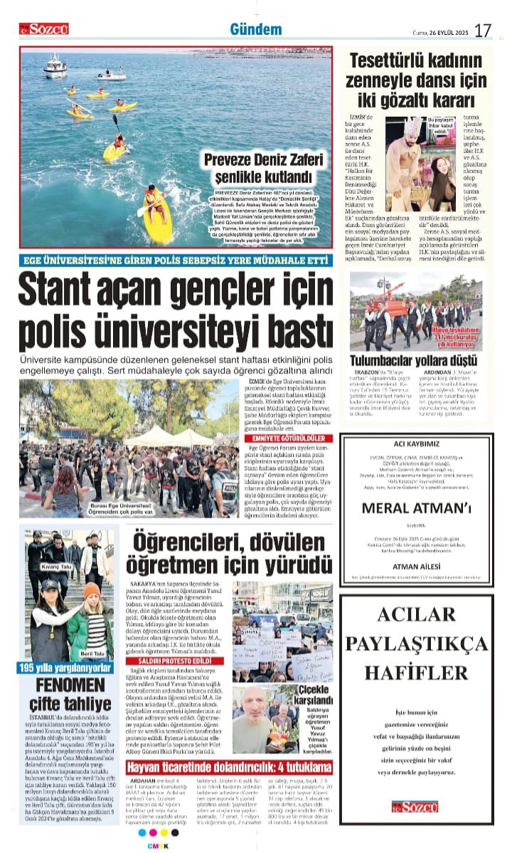 26 Eylül İlanları