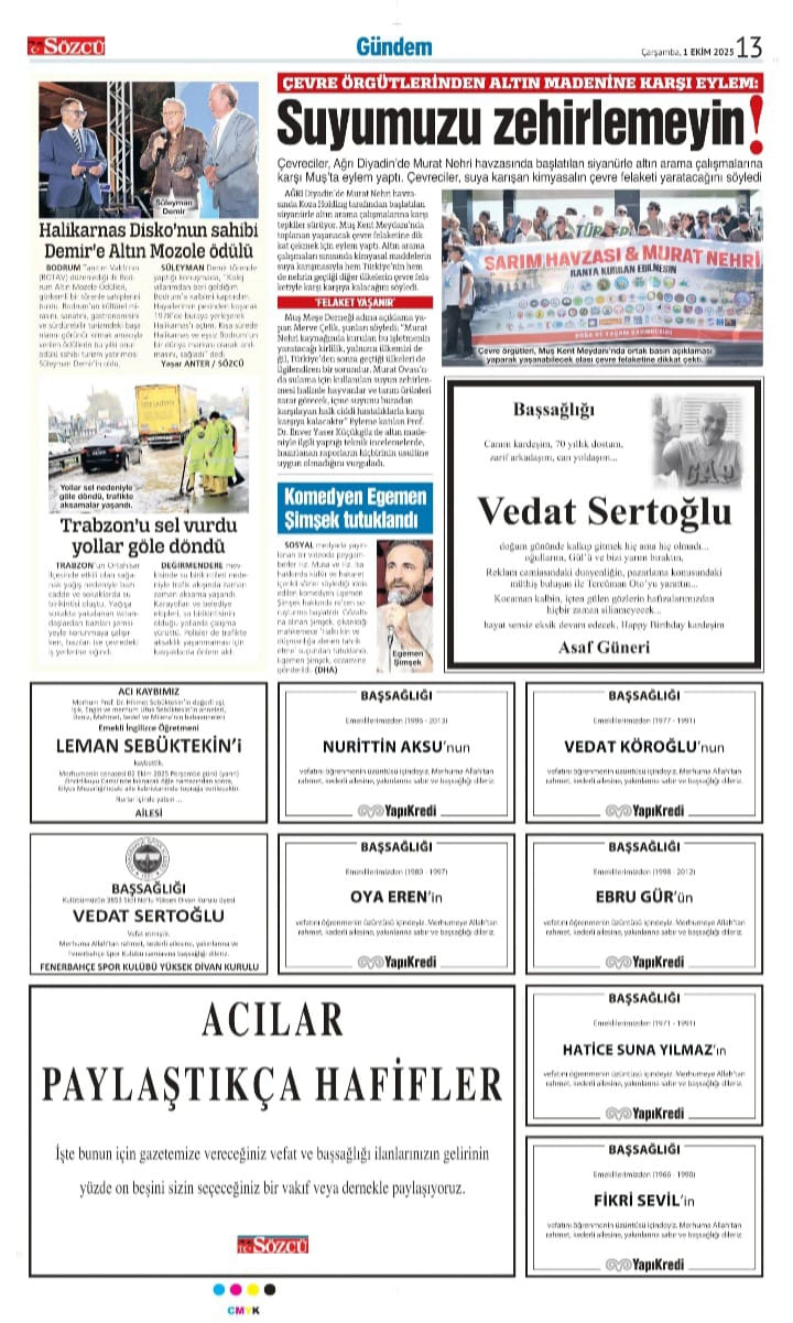 1 Ekim İlanları