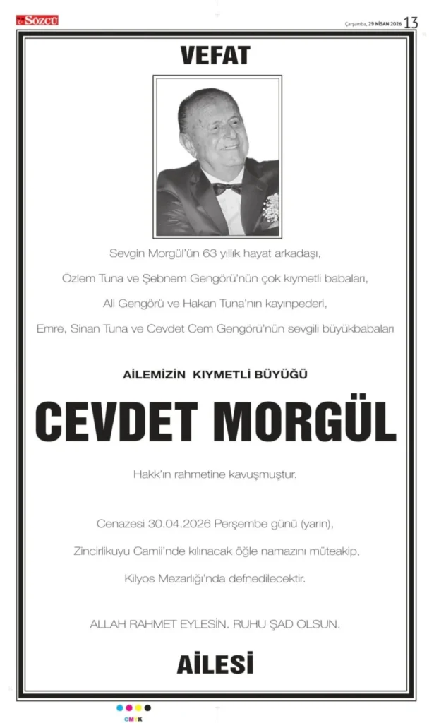 Sözcü Gazetesi 29 Nisan 2026 -2